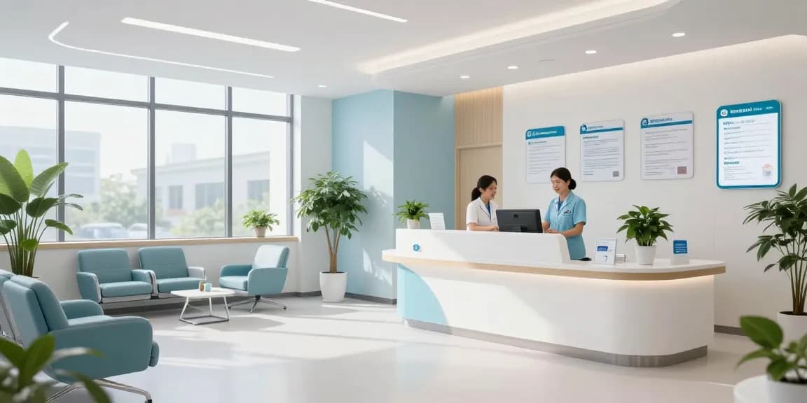 bl555 healthcare services in a professional medical clinic environment.