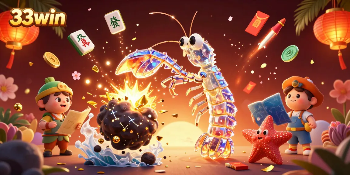 Experience thrilling gameplay at 33win with colorful characters and casino fun.