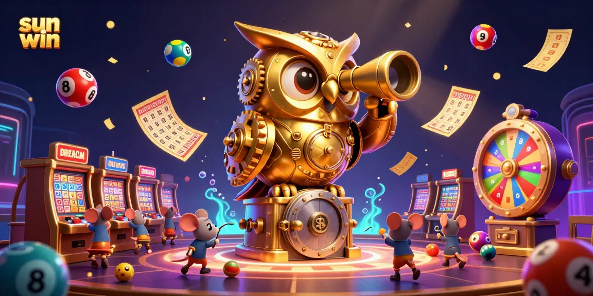 Experience thrilling moments at sun win casino with a dynamic scene of animated characters and vibrant game elements.
