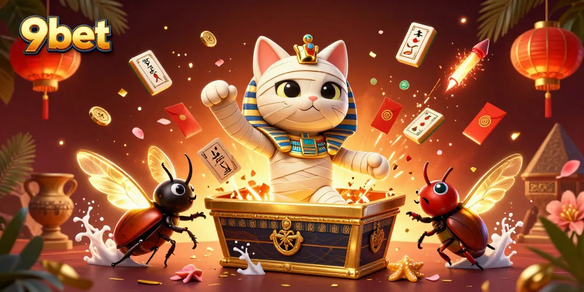 Win big at 9bet with a captivating Egyptian casino adventure showcasing mystical elements.