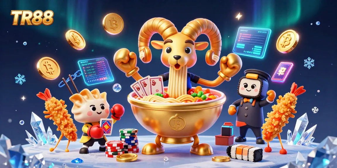 Experience thrilling gameplay at TR88 with vibrant 3D characters and enticing casino elements.