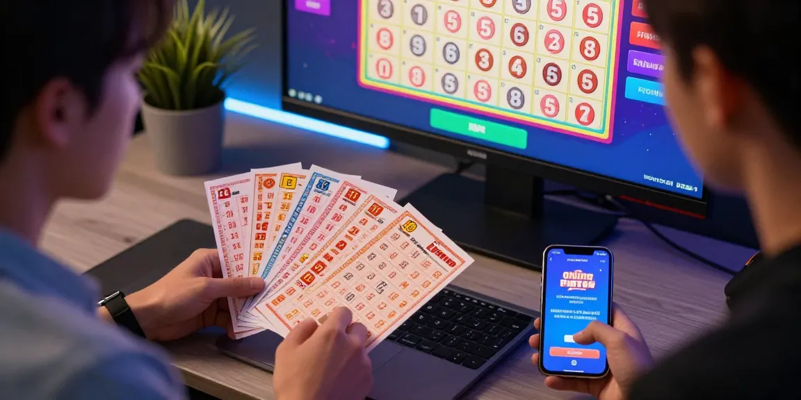 Pengguna terlibat dengan platform togel online kiwtoto di ruang permainan modern, menampilkan hasil grafik berwarna.