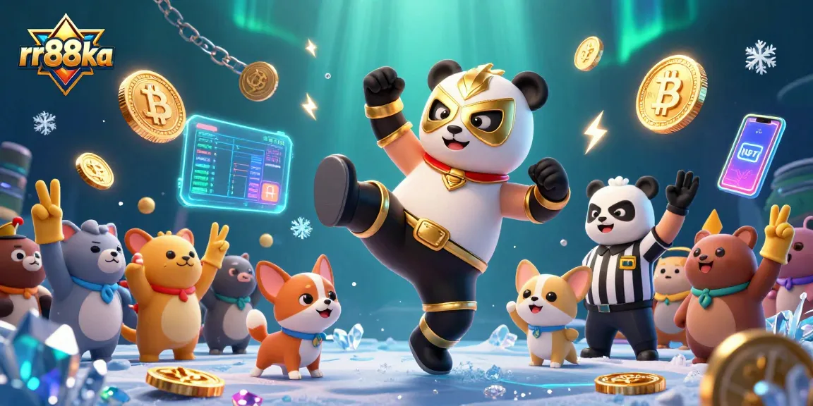 Bet on exciting games with rr88ka, featuring vibrant characters in a thrilling casino scene.