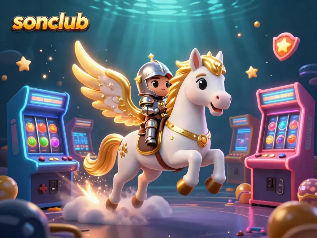 Engage with thrilling gameplay at sonclub, featuring dazzling 3D slot machines and dynamic characters.