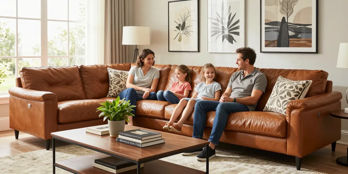 Baxter Sofa Händler Deutschland, das luxuriöse Lederhandwerk in einem eleganten Wohnraum präsentiert.