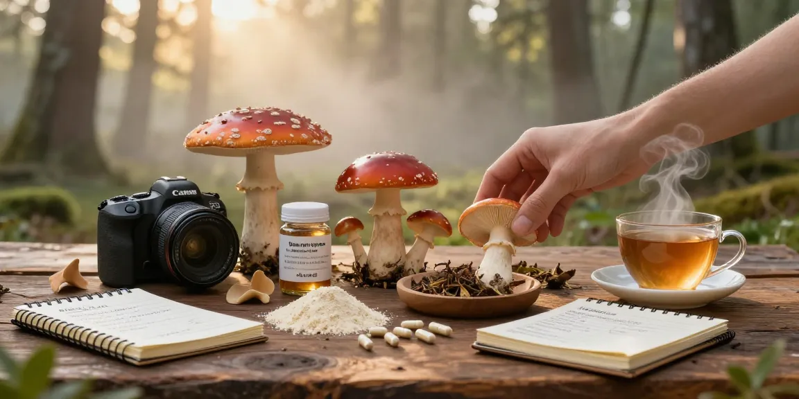 Erforschen Sie die Vorteile von Amanita Muscaria kaufen mit hochwertigen Produkten in einer ruhigen Waldumgebung.