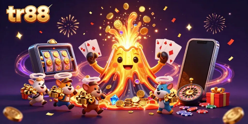 Play thrilling casino games on tr88 with explosive wins and vibrant rewards!