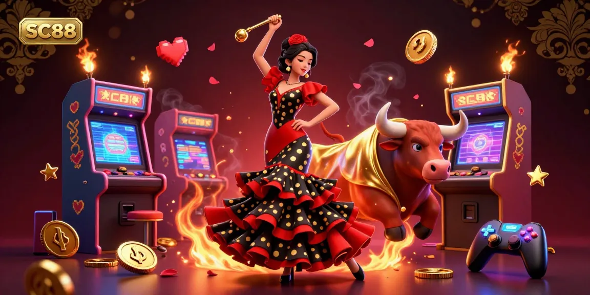 Experience the excitement of SC88 casino with vibrant 3D elements and captivating characters, engaging players in thrilling action.