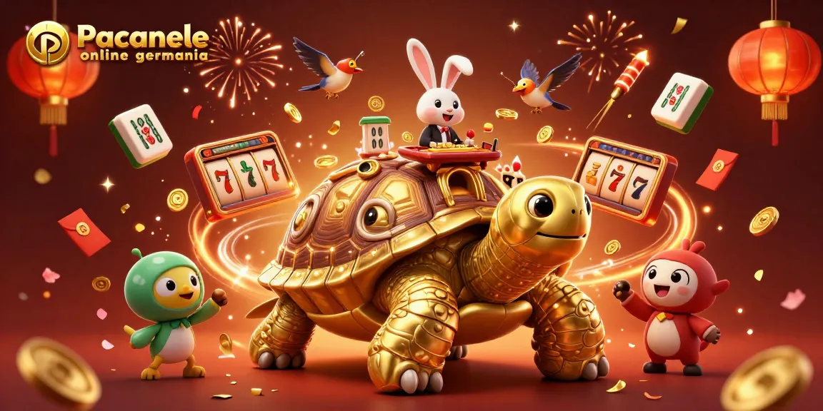 Play Pacanele online germania with exciting slot machines and vibrant casino atmosphere.